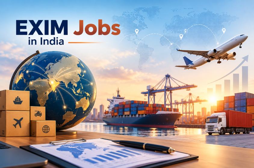 EXIM Jobs in India: Top Roles, Skills & Salary Growth for Freshers